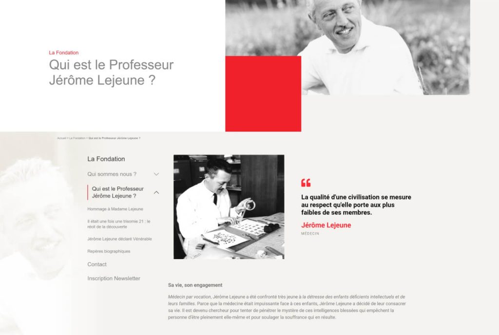 Fondation Lejeune - Vignette 03