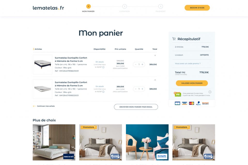 07_Panier Lematelas.fr, Kréalid